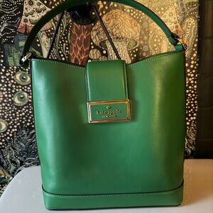 Kate Spade Vibrant Green Shoulder Bag